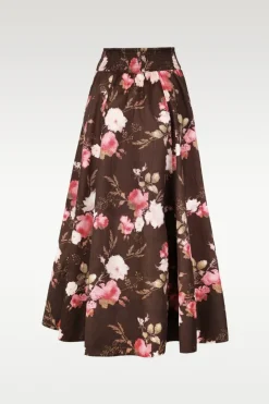 Taffeta Maxi Skirt