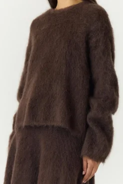 Tilde ls mohair blend pullover