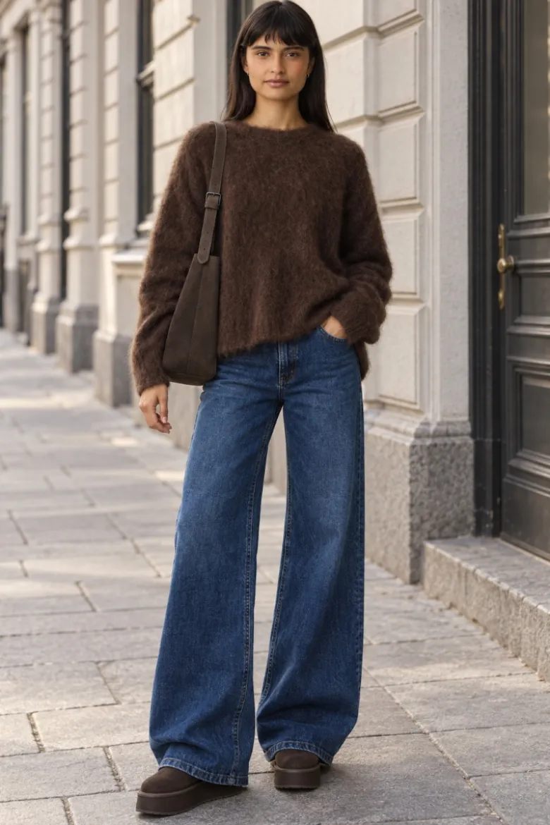 Tilde ls mohair blend pullover