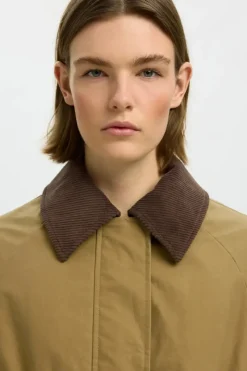 Wilma Waxed Clair Jacket