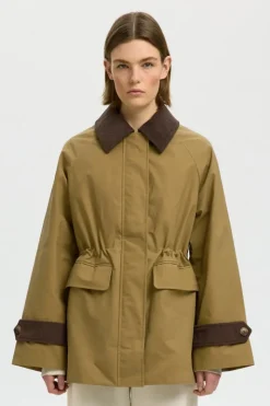 Wilma Waxed Clair Jacket