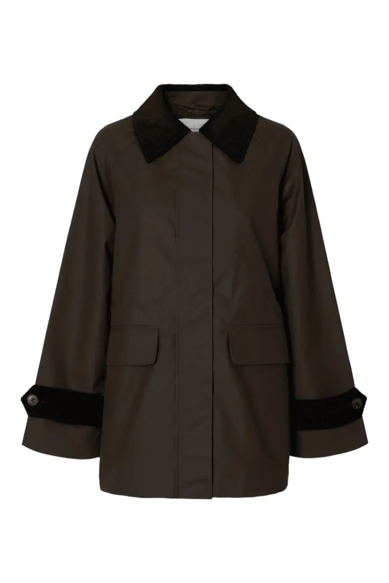 Wilma waxed jacket