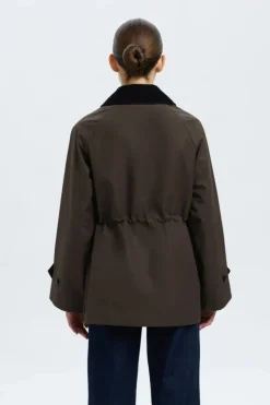 Wilma waxed jacket