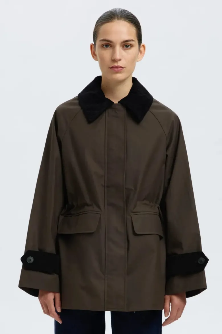 Wilma waxed jacket