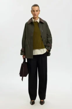 Wilma waxed jacket
