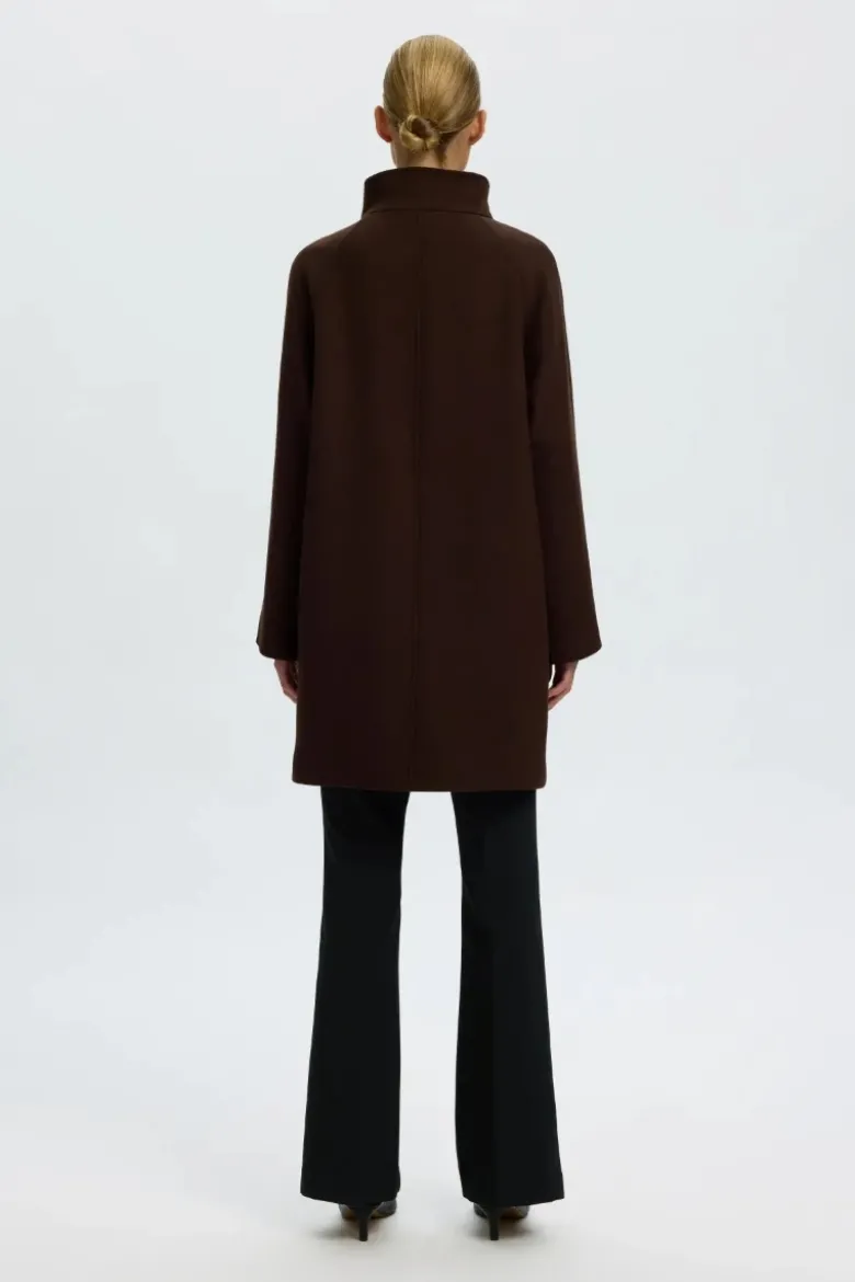 Zia-vinni wool blend coat