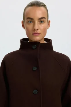Zia-vinni wool blend coat