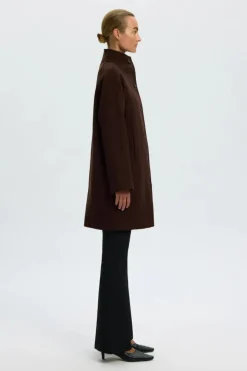 Zia-vinni wool blend coat